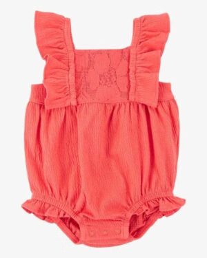 Baby Lace Crinkle Jersey Bubble